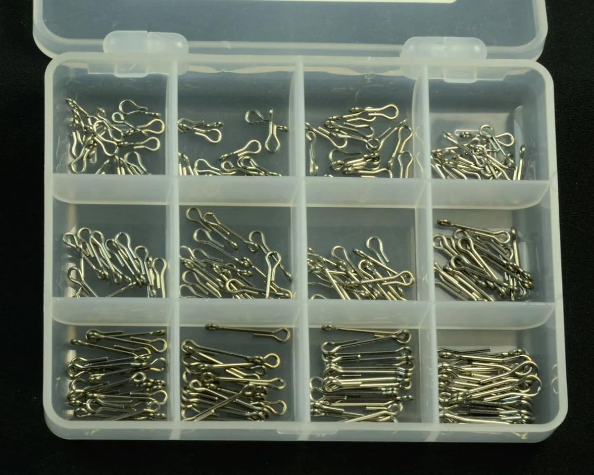 Spawn Fly Fish Super Shank 9-20mm 180-pack laid out for precise size selection.