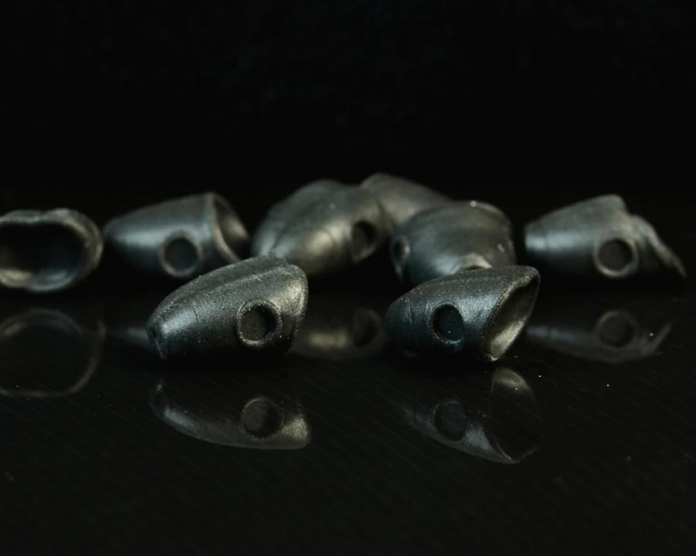 Aggressive top lip of Spawn Fly Fish Flymen Popper for forward splash visibility.