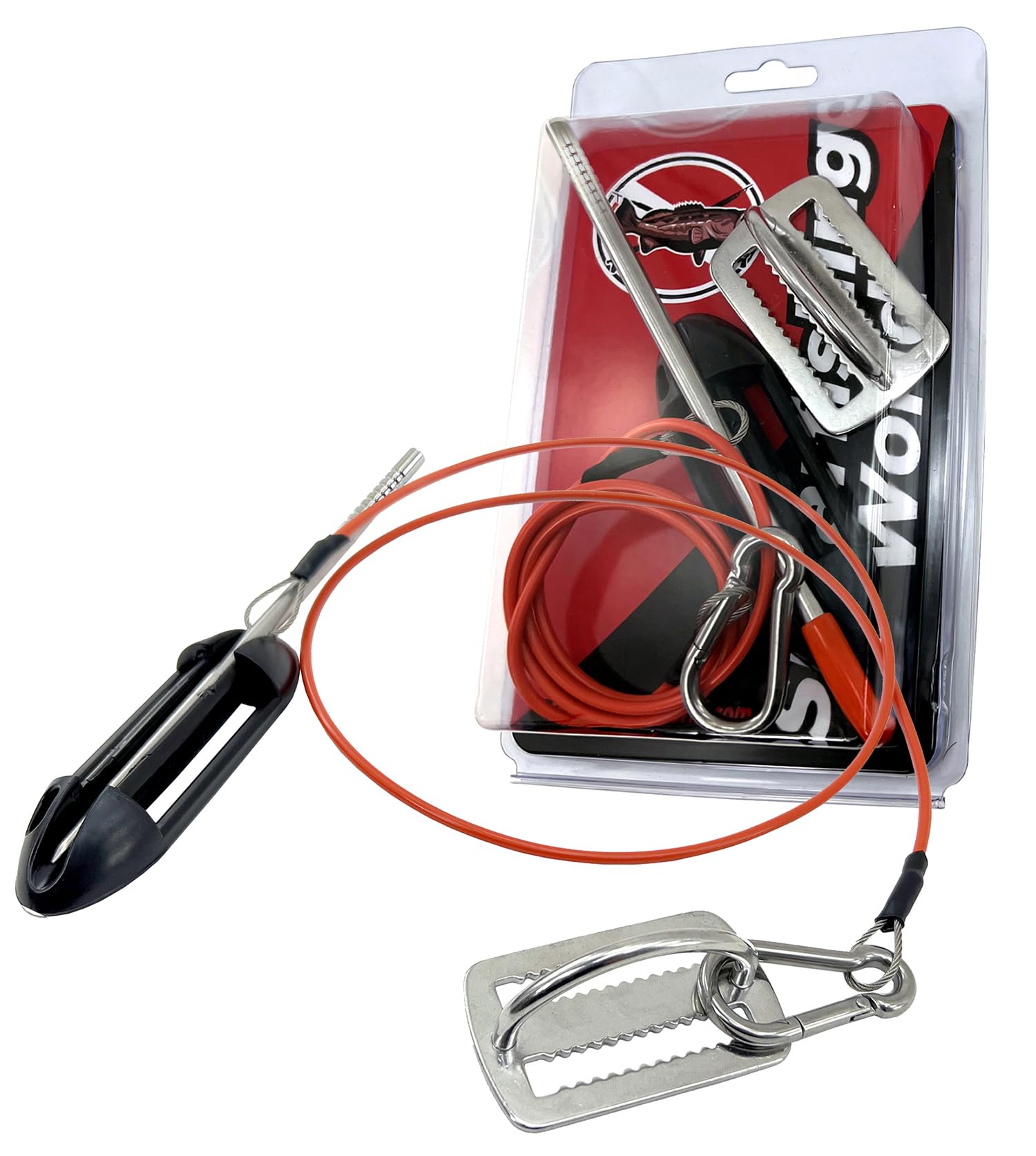 SPEARFISHING WORLD all stainless steel construction stands up to saltwater exposure