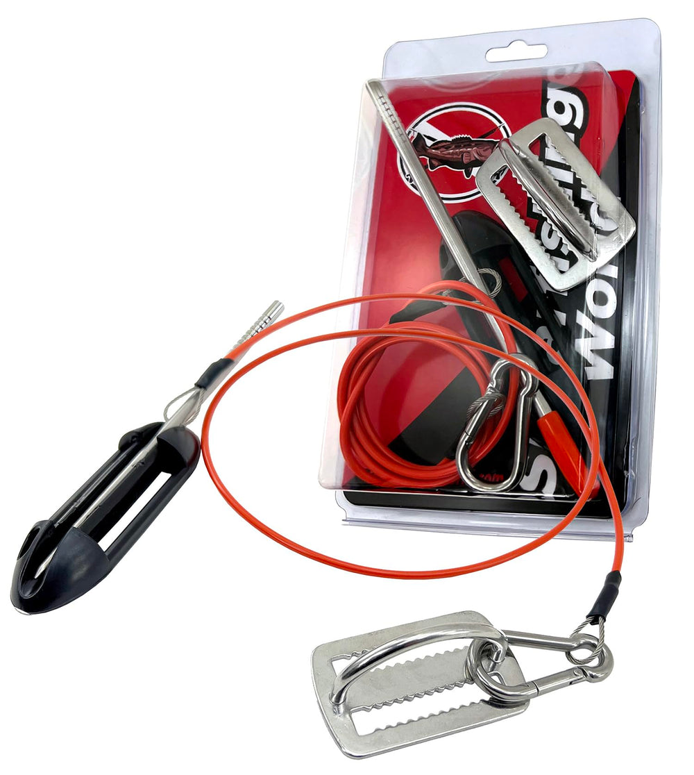 SPEARFISHING WORLD all stainless steel construction stands up to saltwater exposure