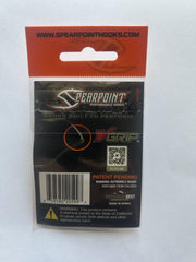 Close-up of Spearpoint TH-H30-04 showing the black nickel coating for durability and lasting sharpness.