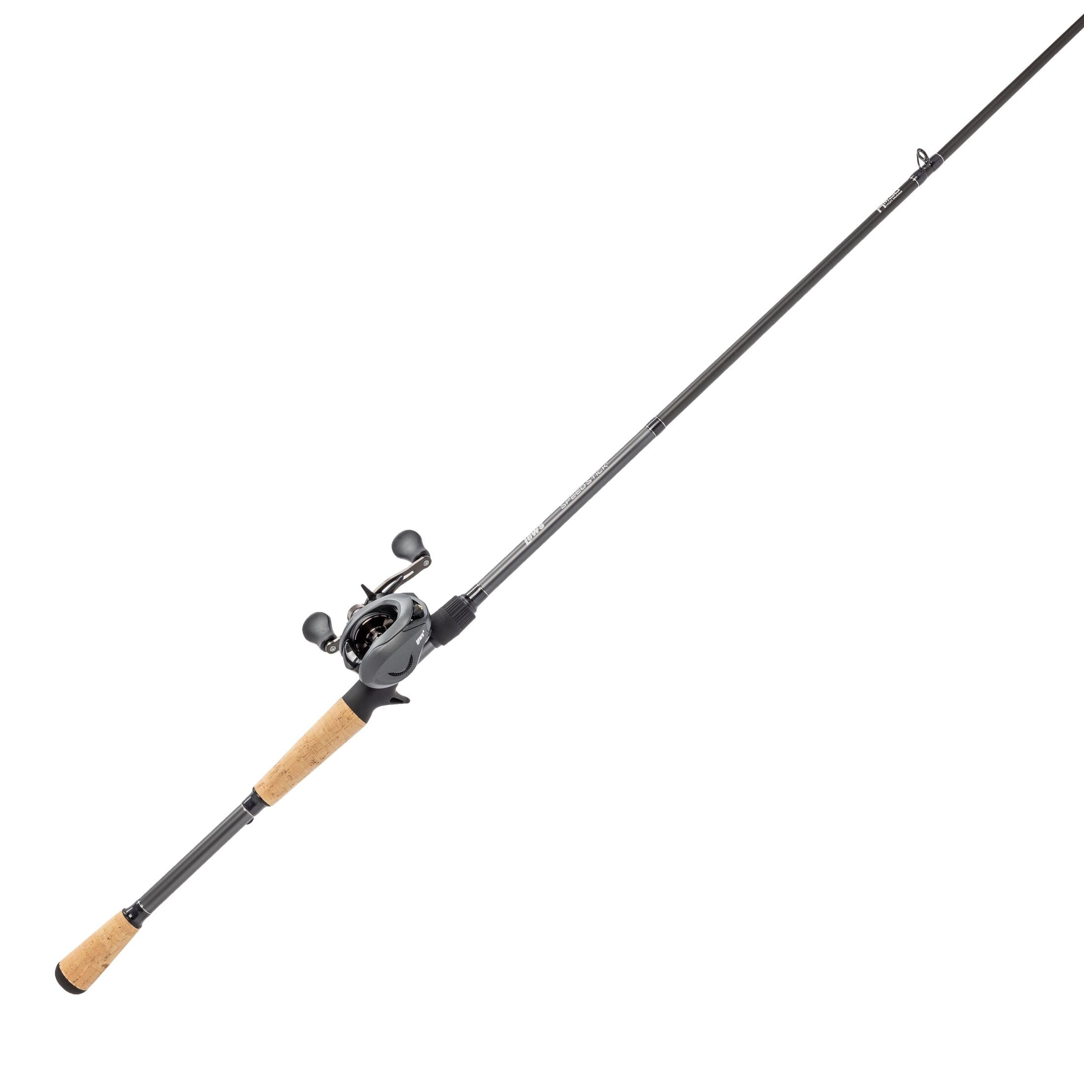 Speed Spool 7'0\" Medium-Heavy Fast Left-Hand Baitcast Combo - rod and reel