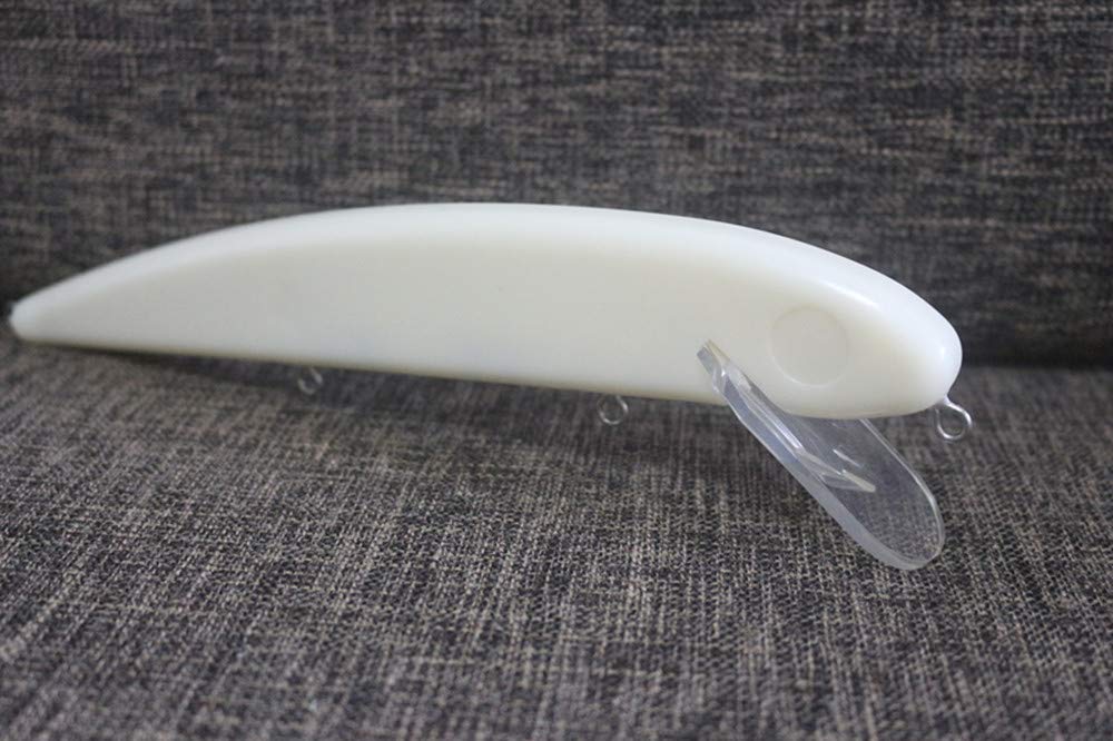 Speedlures Shelt blank bodies, 5-piece set, ready for your paintwork.