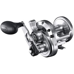 Front view of SPEEDMASTER II Shimano reel (SPM16II)