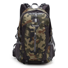 SPEEDPARK Hiking Backpack back and straps highlight breathable mesh padding.