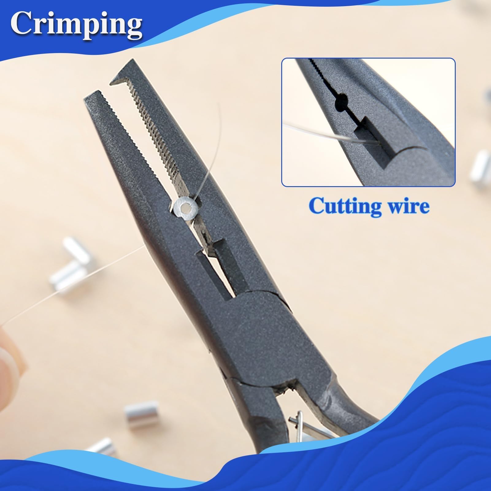 Speedwox line cutter integrated for quick, clean cuts.