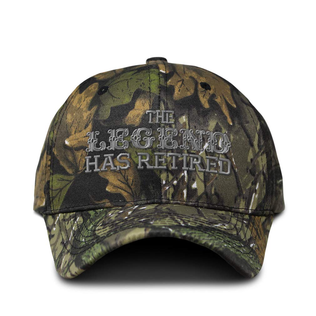 Speedy Pros camo baseball cap front view with camouflage pattern for outdoor concealment.