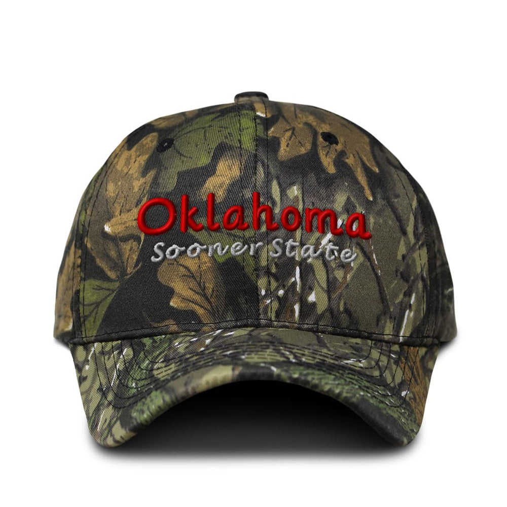 Speedy Pros camo cap front view in forest green ready for outdoor adventures.