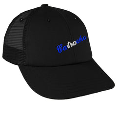 Speedy Pros Catracho Honduras embroidery low crown mesh hat front view shows breathable mesh and casual style