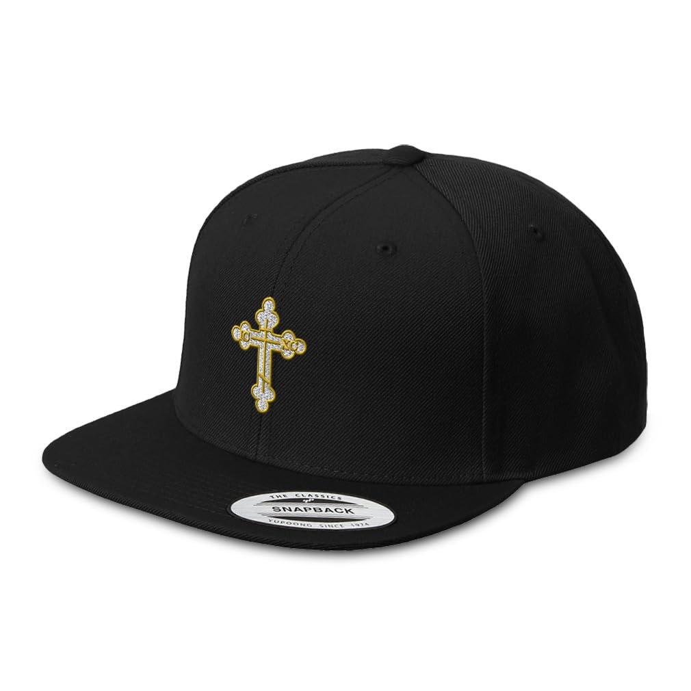 Speedy Pros Gator Head Outline embroidery on black snapback for bold everyday style.