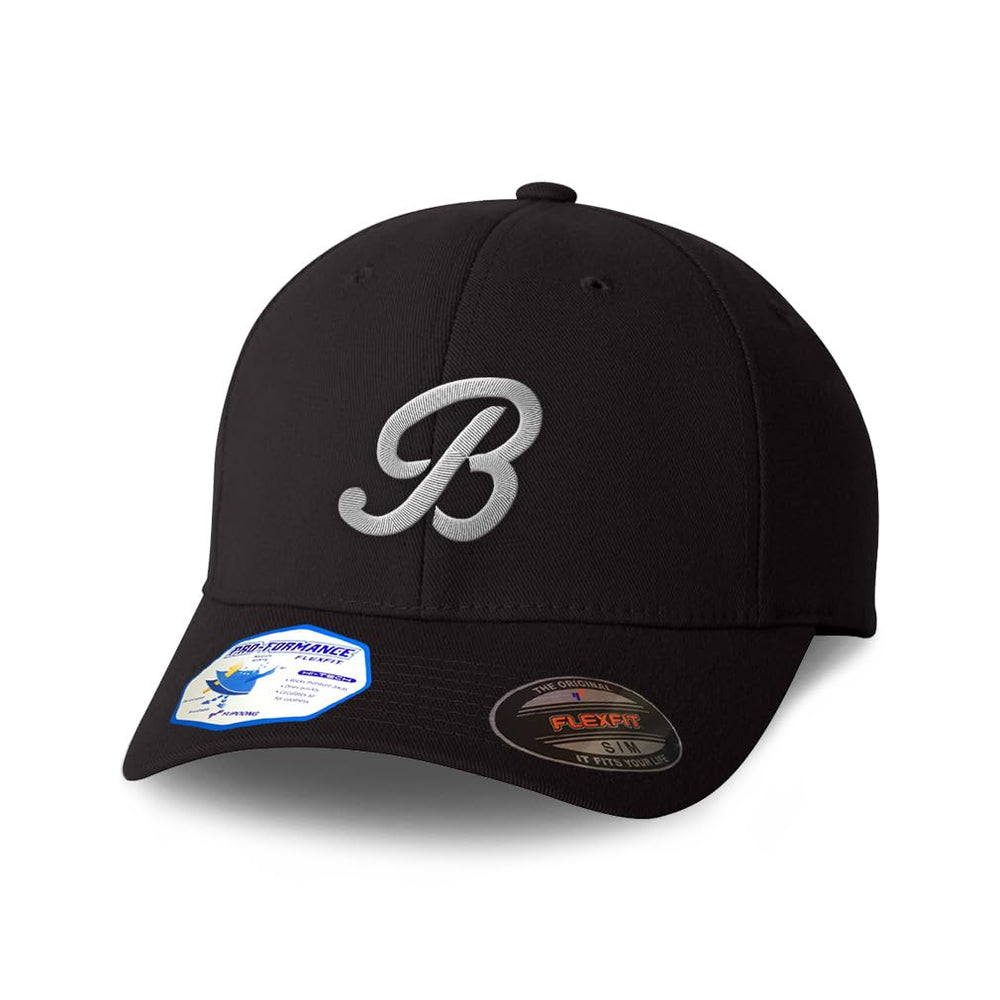Speedy Pros B-design Flexfit cap, front view, stylish daily wear and sun protection