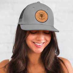 Speedy Pros patch hat featuring mesh back for breathable comfort