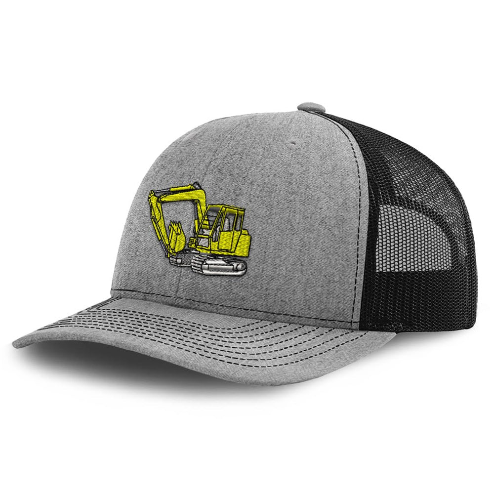 Speedy Pros Richardson Trucker Hat with excavator embroidery for rugged daily wear