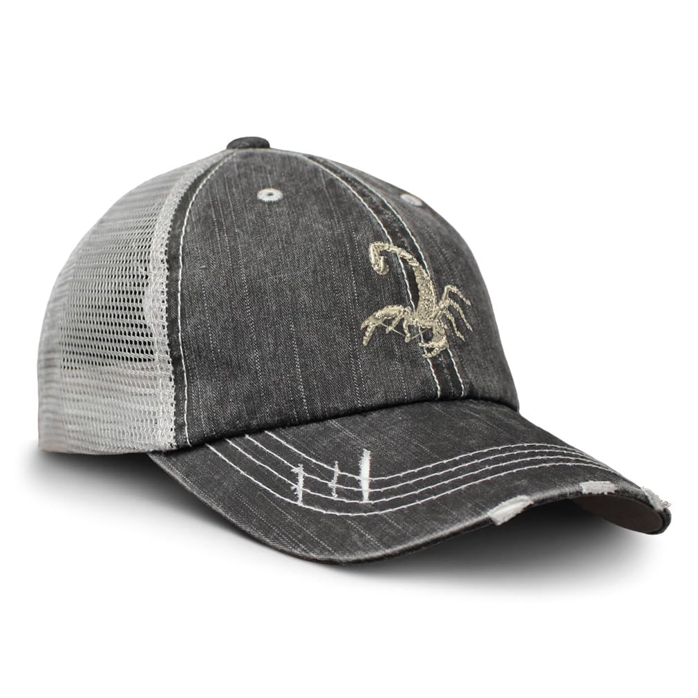 Speedy Pros Scorpions embroidery front view; bold detail for casual outfits