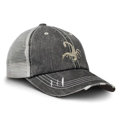 Speedy Pros Scorpions embroidery front view; bold detail for casual outfits