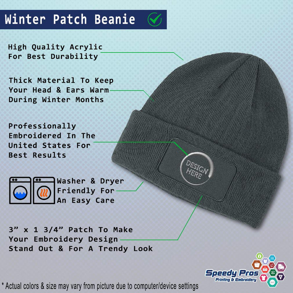 Speedy Pros unisex beanie knit for men and women with snug fit.