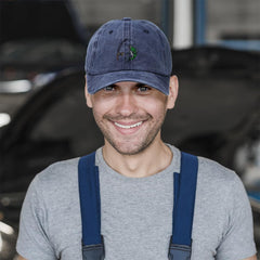 Speedy Pros unisex dad cap with low-profile gray fit for everyday wear.