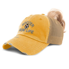 Speedy Pros women's ponytail cap embroidery design adds lasting style to daily outfits.