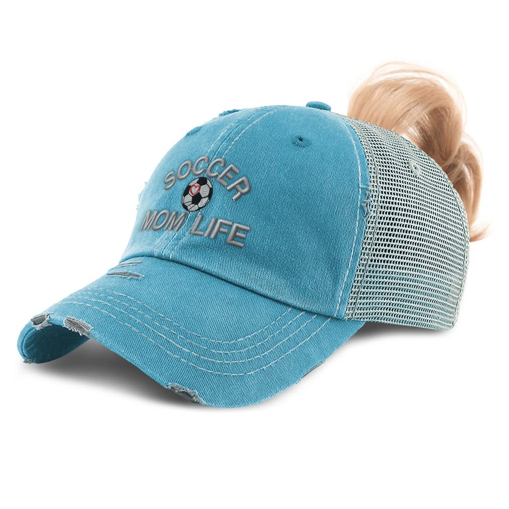 Speedy Pros women's ponytail cap with ponytail slot for comfortable workouts
