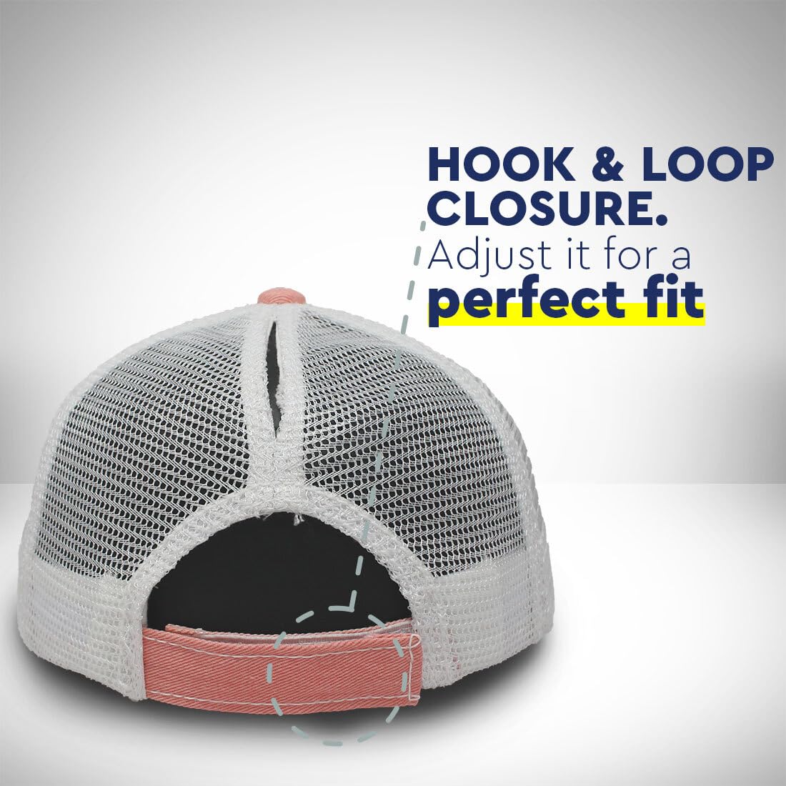Speedy Pros cap with pre-curved bill and anti-sweat band.