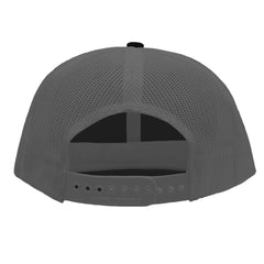 Speedy Pros trucker hat with front Combat Action Badge embroidery for breathable all-day comfort.