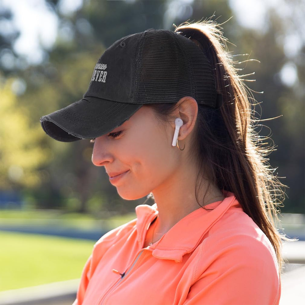 Speedy Pros six-panel cotton cap offers breathable comfort for all-day wear.