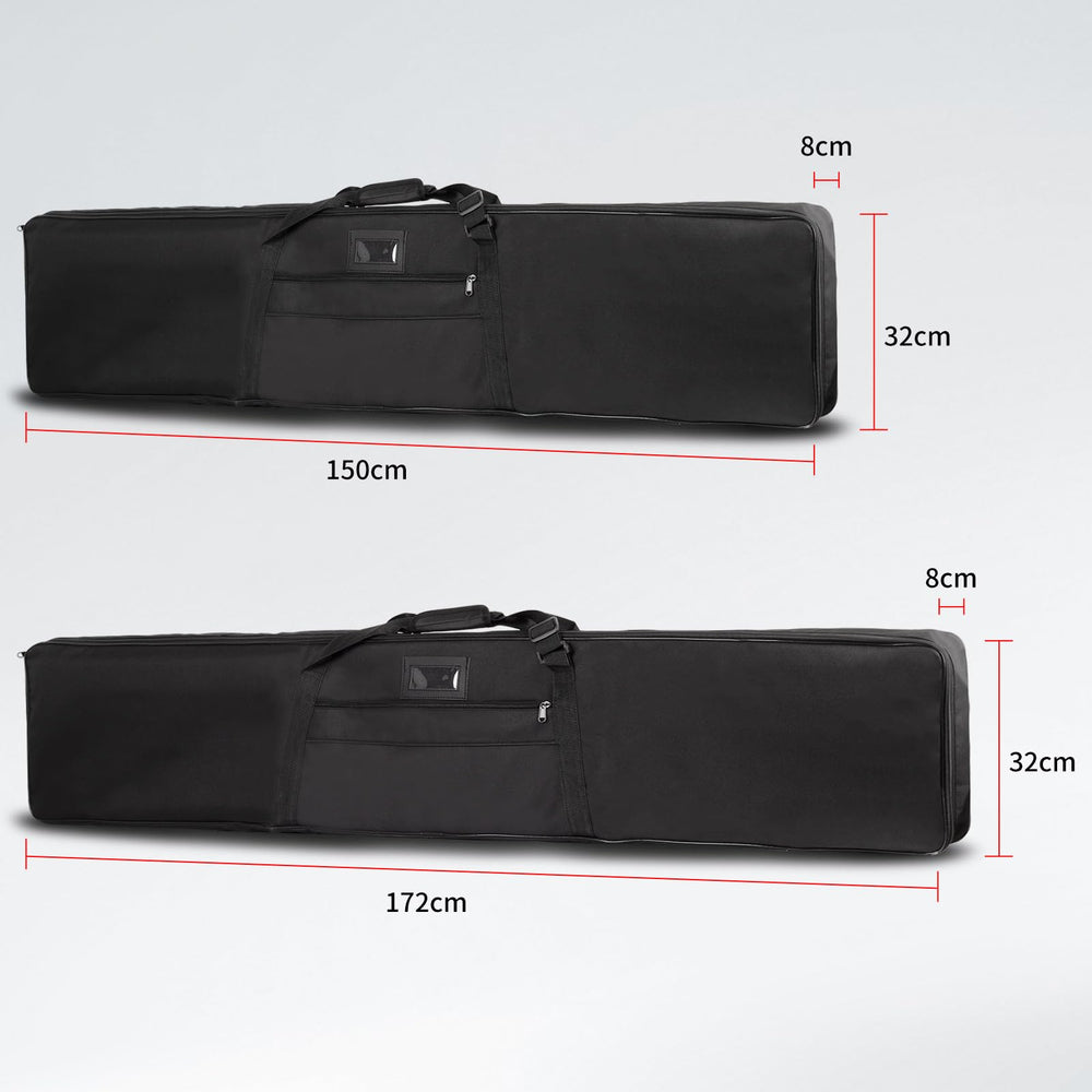 SPG archery bow case inside-pocket-quiver-organization stores quiver and accessories neatly.