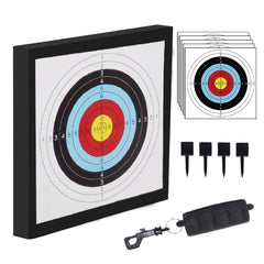 SPG archery target backyard setup ready for focused outdoor practice.