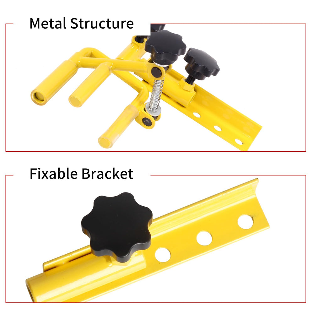 SPG Bow Vise ergonomic grip promotes comfortable, non-slip handling.
