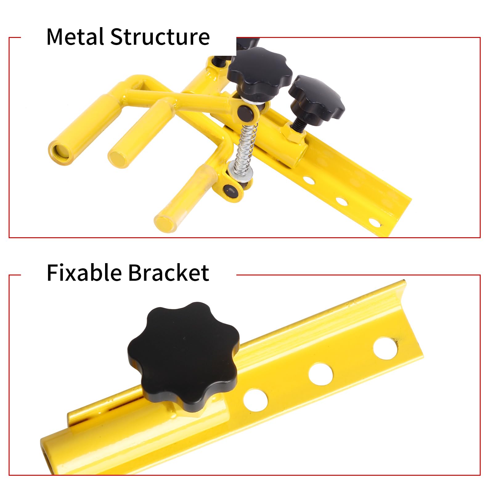 SPG Bow Vise ergonomic grip promotes comfortable, non-slip handling.
