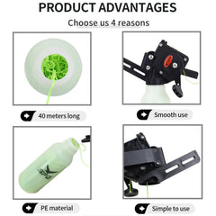SPG Bowfishing Reel aluminium gear highlights rugged construction for longevity