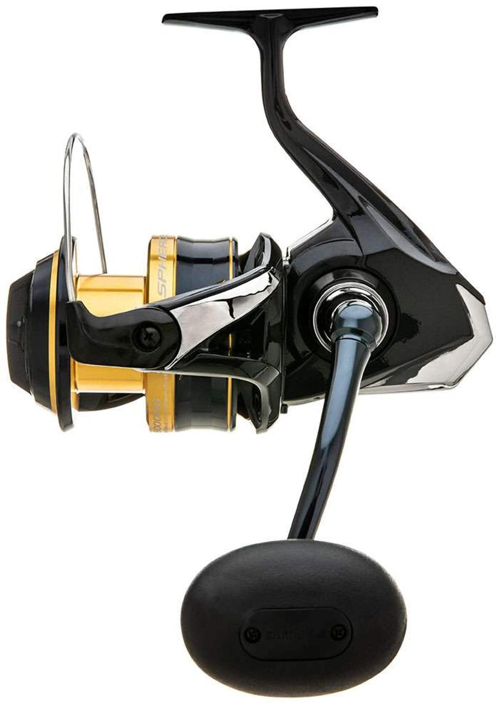 Spheros SW A spinning reel – front view