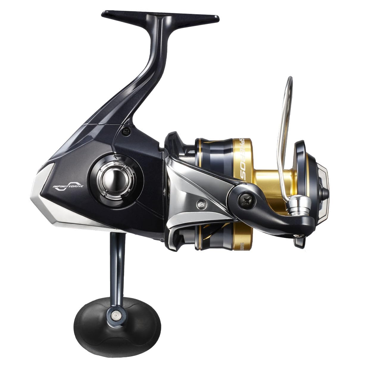Shimano SPHEROS SW A spinning reel - front view