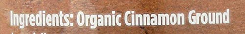Spicely Cinnamon Ground Ceylon label emphasizes pure ingredients and non GMO.