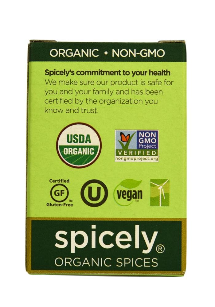 SPICELY nutmeg whole ecoBox packaging emphasizes minimal waste and freshness