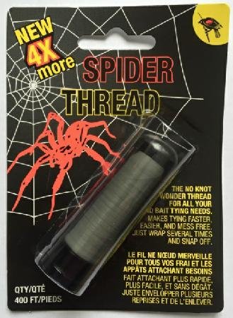 STD-2 Spiderthread 400 yd Bulk with Dispenser – Clear Fly Tying Thread ...