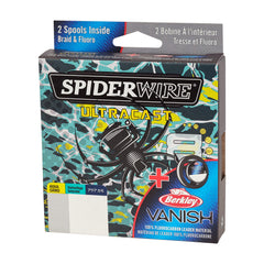 SpiderWire dual-spool pack box showcases two spools in one convenient package.