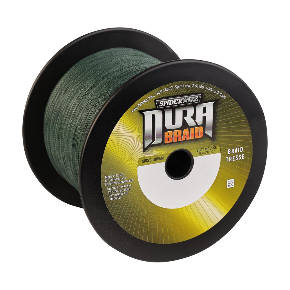 SpiderWire DuraBraid strong-knots closeup emphasizes reliable knot security.
