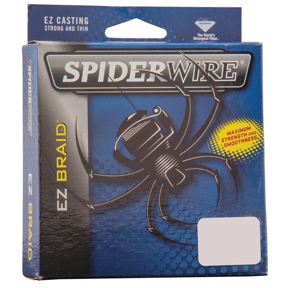 SpiderWire EZ Braid Moss Green 20lb line for long casts and bite sensitivity in freshwater.