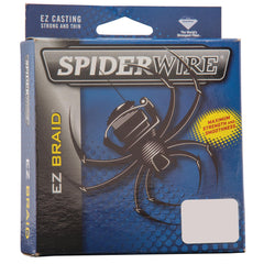 SpiderWire EZ Braid Moss Green 20lb line for long casts and bite sensitivity in freshwater.