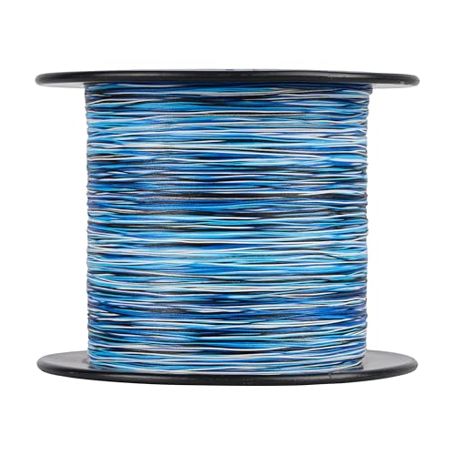 SpiderWire Stealth 0.015in diameter closeup emphasizes thin line for smooth reel performance