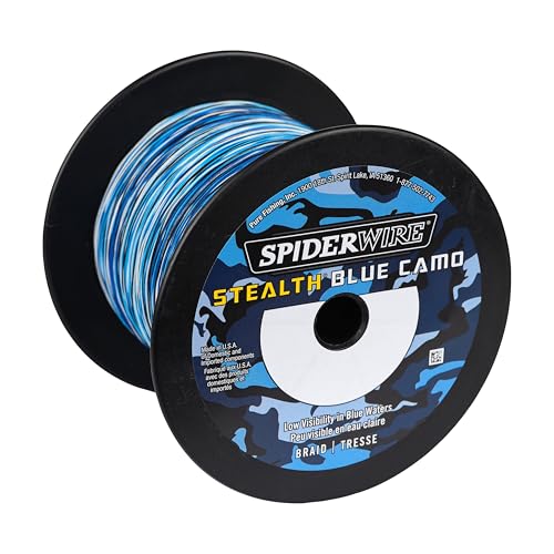 SpiderWire Stealth 3000yd spool highlights long length for extended saltwater and freshwater trips