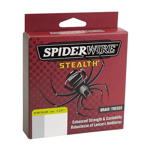 SpiderWire Stealth Braid 300yards close-up demonstrates whisper-quiet casting and stealth performance