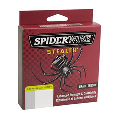 SpiderWire Stealth Braid 300yards close-up demonstrates whisper-quiet casting and stealth performance