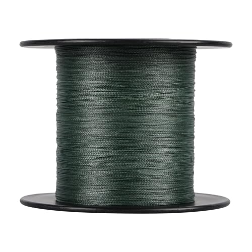 SpiderWire Stealth Braid passing through fishing guides with smooth, whisper-quiet performance.
