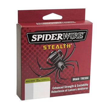 SpiderWire Stealth Braid offers smooth reel operation for stealthy presentations.