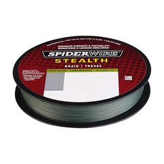SpiderWire Stealth Moss Green color blends underwater for stealth presentations