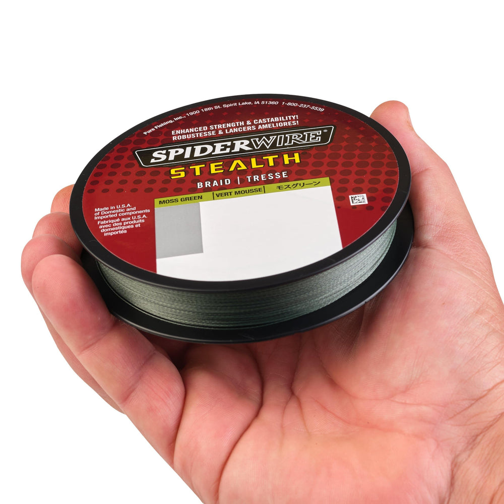 SpiderWire Stealth suitable for freshwater and saltwater use across environments