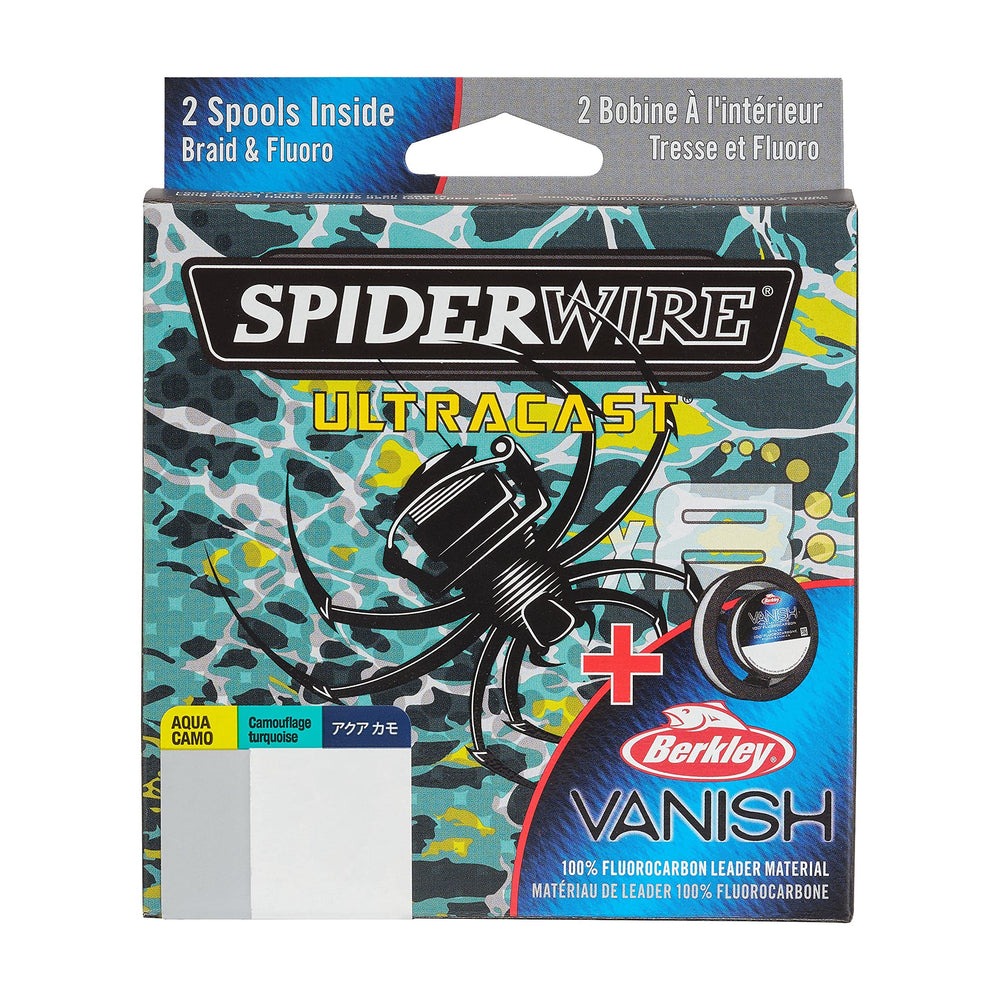 SpiderWire Ultracast braid diameter 0.007 inch close-up shows thin, high-sensitivity line.