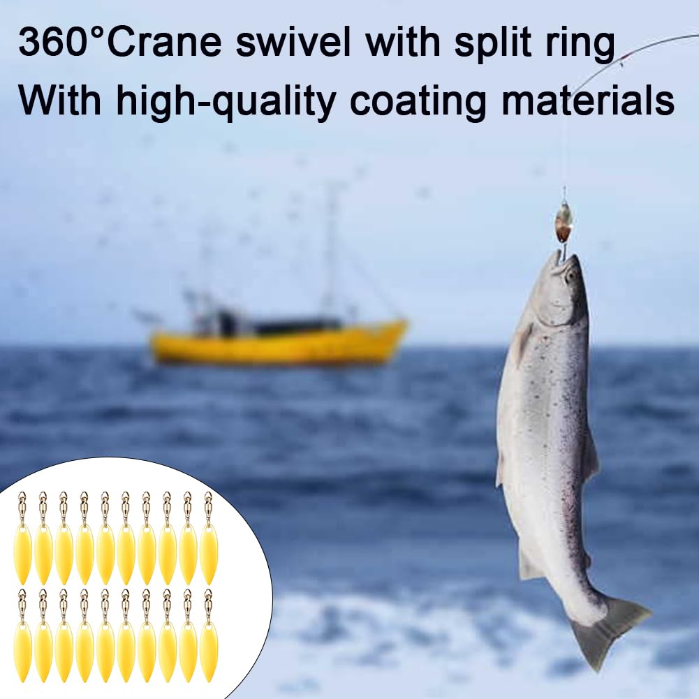 20-piece spinner blade kit laid out for rigs and spare parts